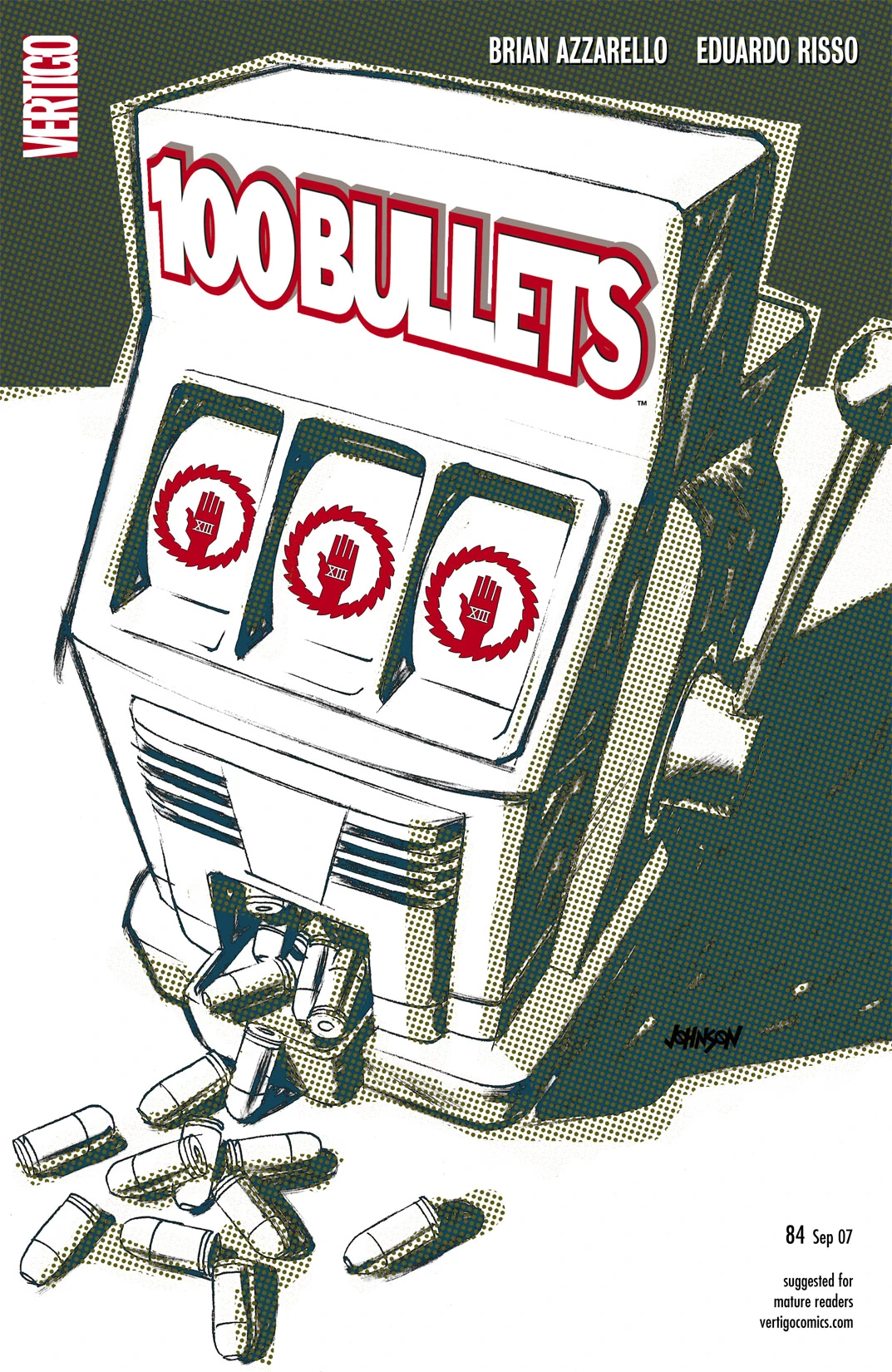 100 Bullets #84 (DC, 2007 — Cover A) cover